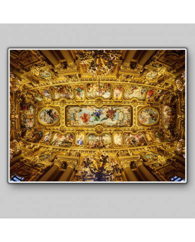 Grand Foyer Palais Garnier, Opera Paris, Francia Grand Foyer Palais Garnier, Opera Paris, Francia