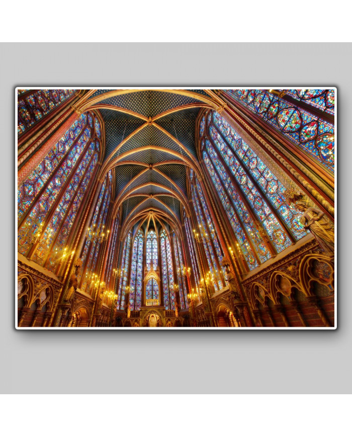 La Santa Capilla, Île de la Cité, París, Francia