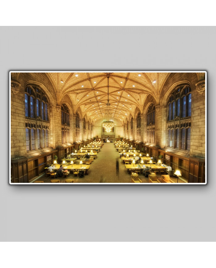 Biblioteca Harper memorial, Chicago University, USA