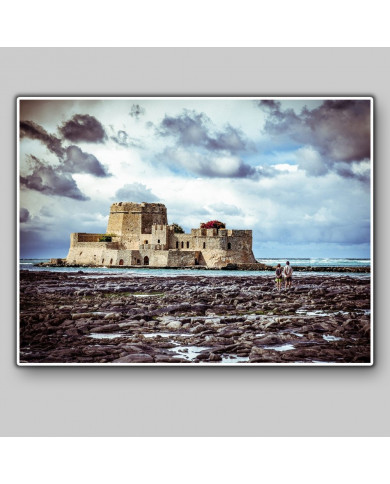 Castillo en el mar, Francia Castillo en el mar, Francia