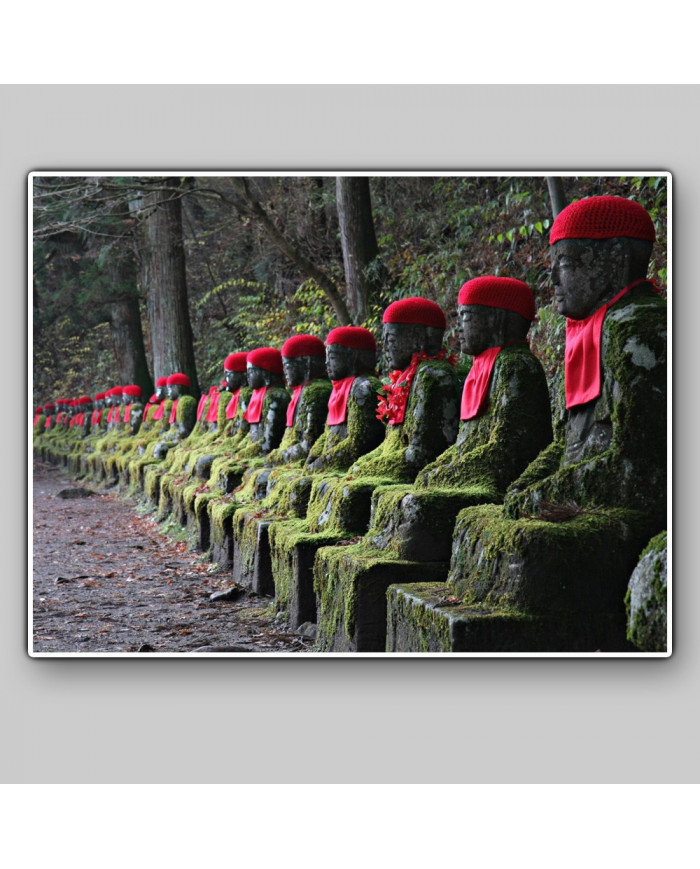 Estatuas de Jizo en Nikko, Japón