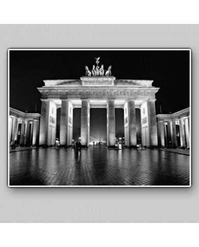 La puerta de Brandenburgo, Berlín, Alemania La puerta de Brandenburgo, Berlín, Alemania