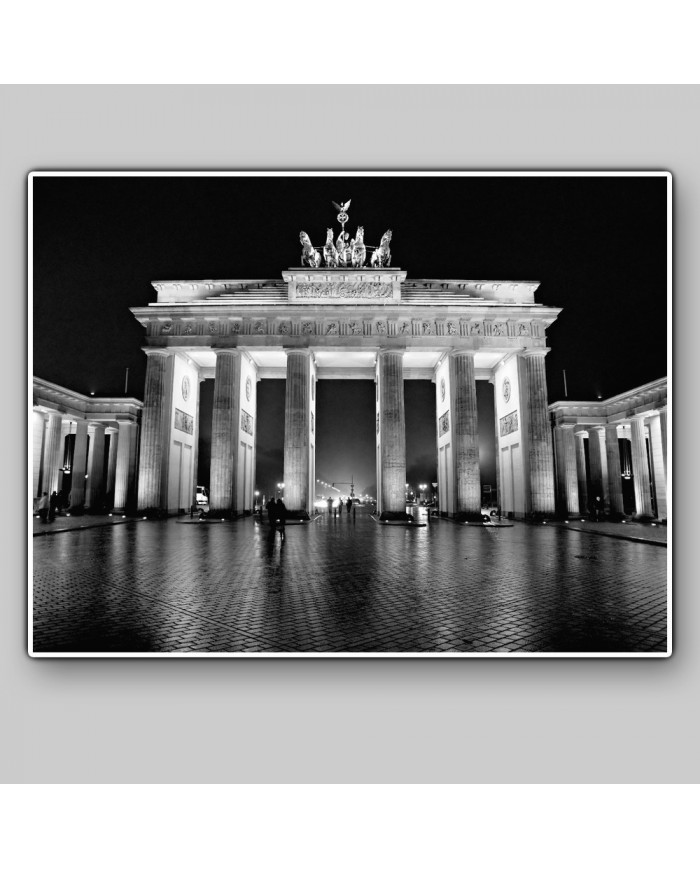 La puerta de Brandenburgo, Berlín, Alemania
