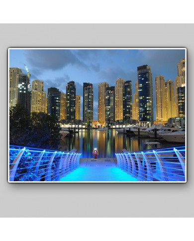 Marina en Dubai, Emiratos Árabes Unidos Marina en Dubai, Emiratos Árabes Unidos