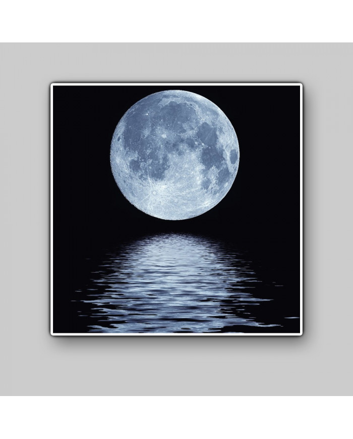 El reflejo de la luna llena