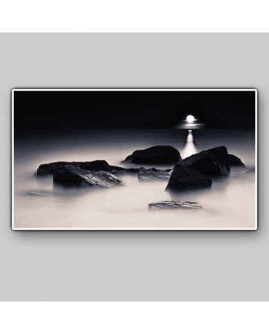 Claro de luna sobre las rocas Claro de luna sobre las rocas