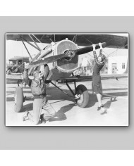 Preparando el aeroplano