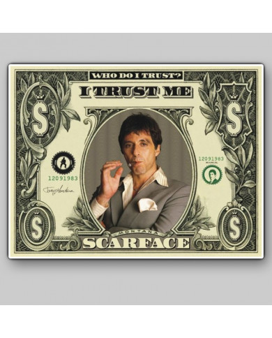 Scarface: Al Pacino Dollar bill Scarface: Al Pacino Dollar bill