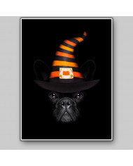 Buldog francés en Halloween