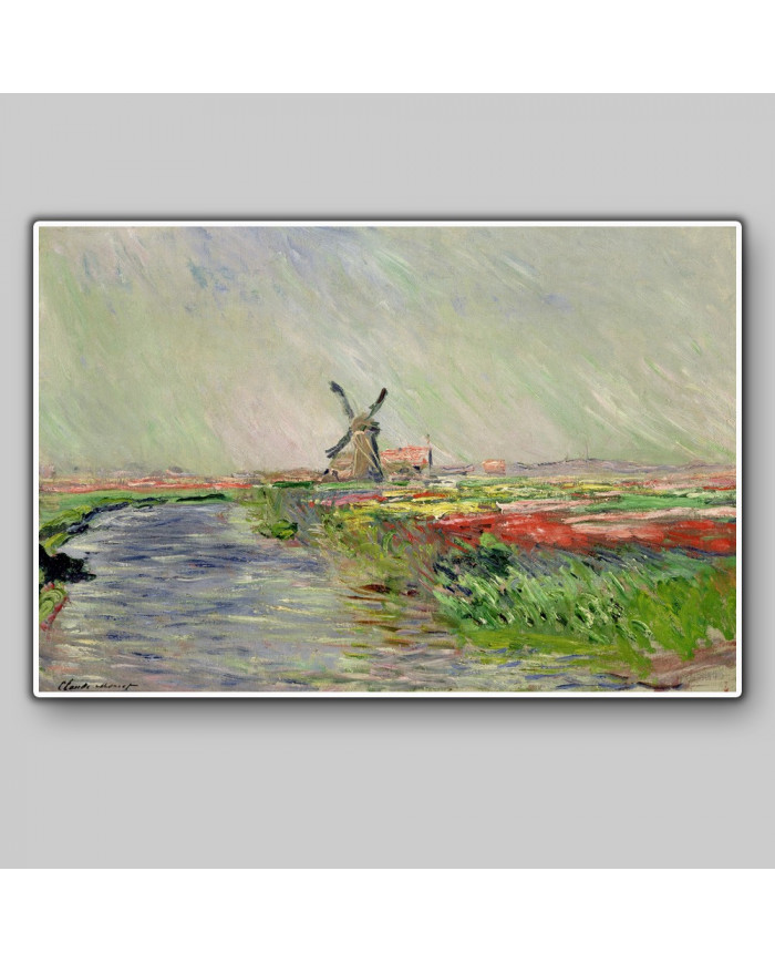 Claude Monet, Champ de tulipes en Hollande