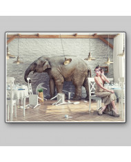 Como un elefante en una cacharrería