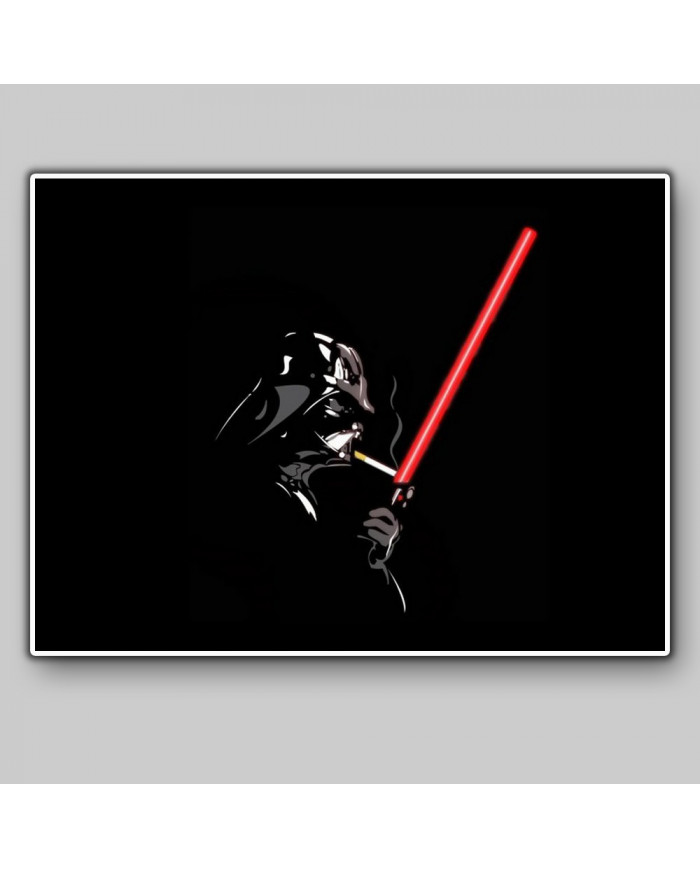 Darth Vader fumando
