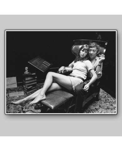 Jane Birkin y Serge Gainsbourg, París 1969 Jane Birkin y Serge Gainsbourg, París 1969