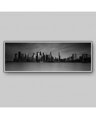 Manhattan Skyline con Brooklyn Bridge , New York City