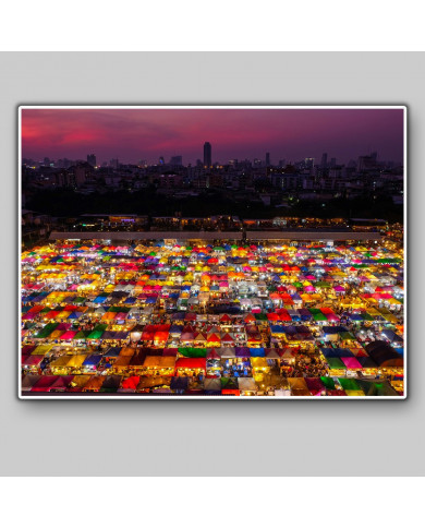 Mercado nocturno de Ratchada, Bangkok Mercado nocturno de Ratchada, Bangkok