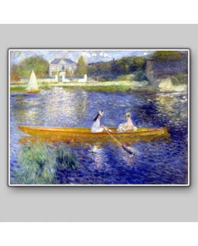 Pierre Auguste Renoir, La barque Pierre Auguste Renoir, La barque