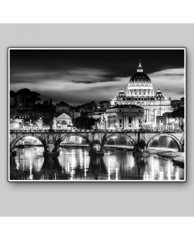 Bridge of Sant Angelo next to the Vatican, Rome