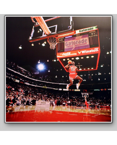 Último mate de Michael Jordan vs Dominique Wilkins, Final Slam Dunk NBA, 1988