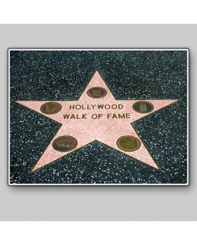 Walk of fame, Hollywood Walk of fame, Hollywood