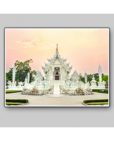 Wat Rong Khun - Templo Blanco, Chiangrai, Thailand Wat Rong Khun - Templo Blanco, Chiangrai, Thailand