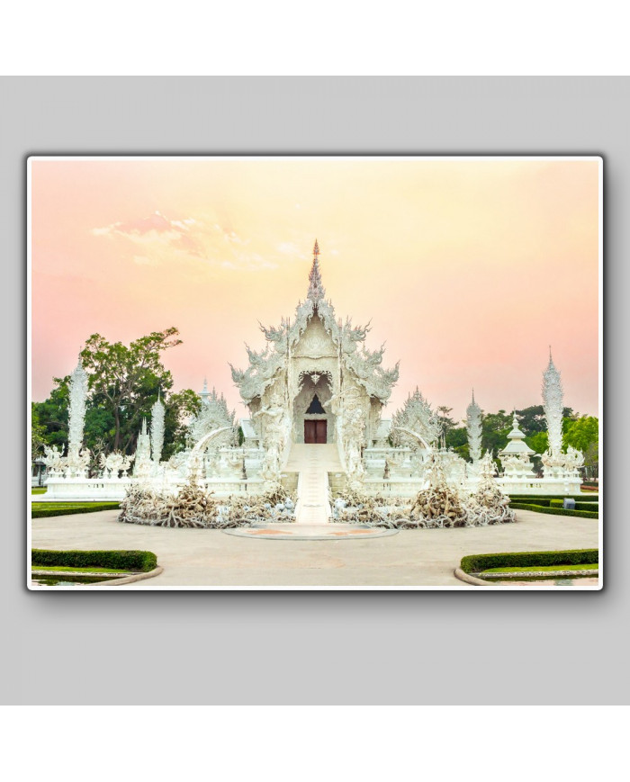 Wat Rong Khun - Templo Blanco, Chiangrai, Thailand