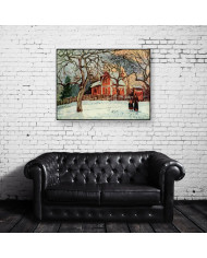 Camile Pissarro, Châtaignier à Louveciennes