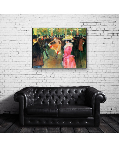 Toulouse Lautrec, bal au moulin rouge Toulouse Lautrec, bal au moulin rouge