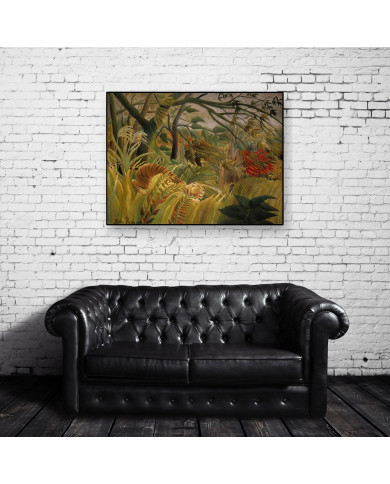 Henri Rousseau, Tigre en una tormenta tropical Henri Rousseau, Tigre en una tormenta tropical