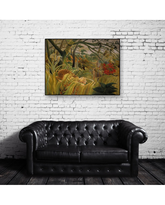 Henri Rousseau, Tigre en una tormenta tropical