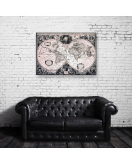 Carte du monde de Jodocus Hondius le Jeune (1594-1629)