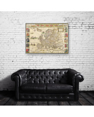 Guillermo Blaeuno,Map of Europe, XVII