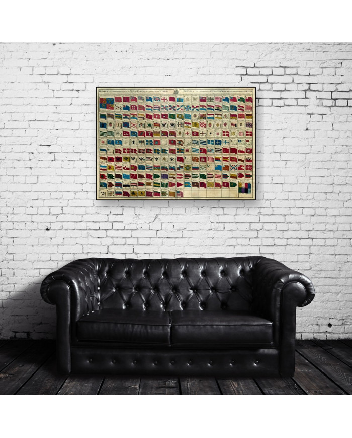 M. Bowle, Flags of the world, 1783