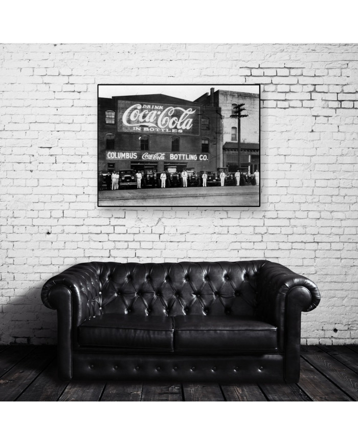 El primer edificio de Coca Cola, Columbus, USA, 1921