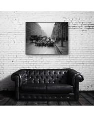 Rebaño de ovejas en Kingsway, Londres, 1926