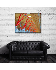 Estructura del airopuerto de Barajas, Madrid, España