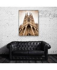 La Sagrada Familia, Antoni Gaudi, Barcelona, España