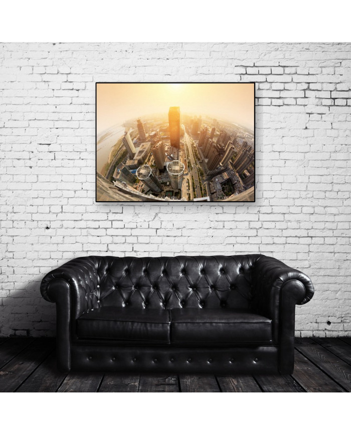 Vista desde los rascacielos, Manhattan, Nueva York, USA