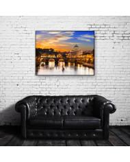 Atardecer en la Basílica de San Pedro, Roma