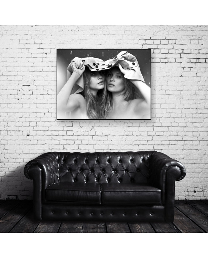 Cara Delevingne & Kate Moss