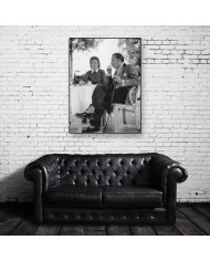 Salvador Dalí y Gala en el hotel Ritz de Madrid