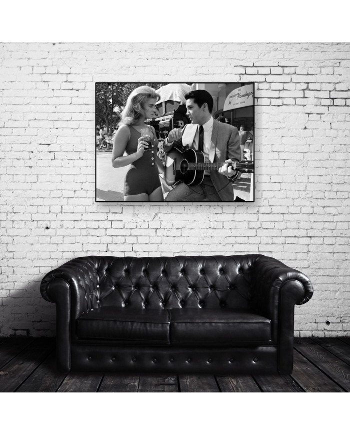 Elvis Presley con Ann Margret en Viva las Vegas