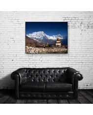 Templo en el Himalaya, Nepal