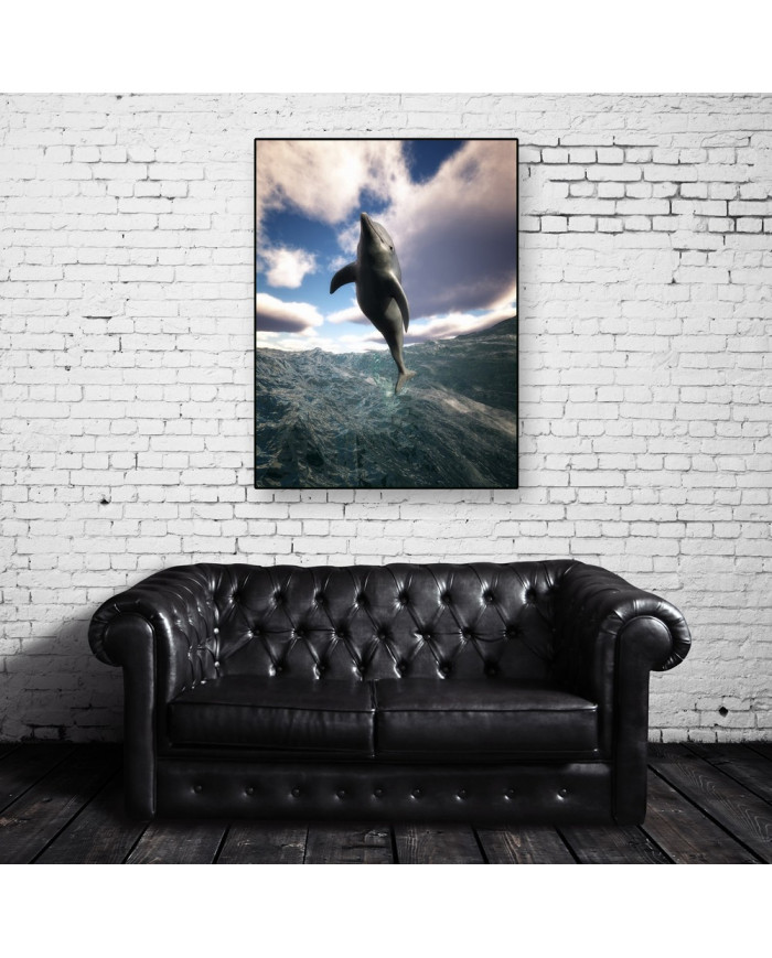 Defín en el mediterráneo