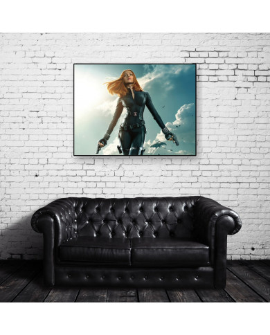 Scarlett Johansson en Capitan America Scarlett Johansson en Capitan America
