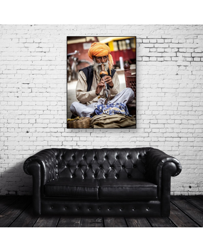 El encantador de serpientes,  India