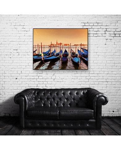 Góndolas del Gran Canal, Venecia, Italia Góndolas del Gran Canal, Venecia, Italia
