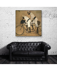 Ramon Casas, Ramon Casas and Pere Romeu on a Tandem
