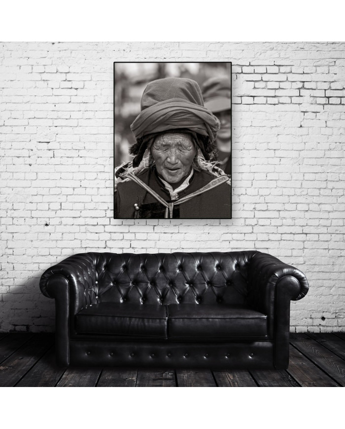 Peregrinos tibetanos en el palacio  Potala, Lhasa, Tibet