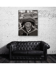 Peregrinos tibetanos en el palacio  Potala, Lhasa, Tibet