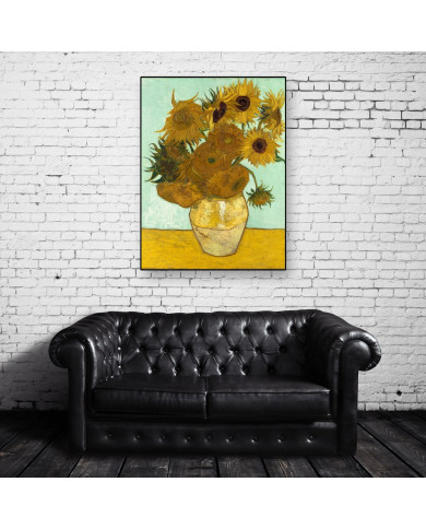 Vicent van Gogh, Les tournesols dans un vase Vicent van Gogh, Les tournesols dans un vase